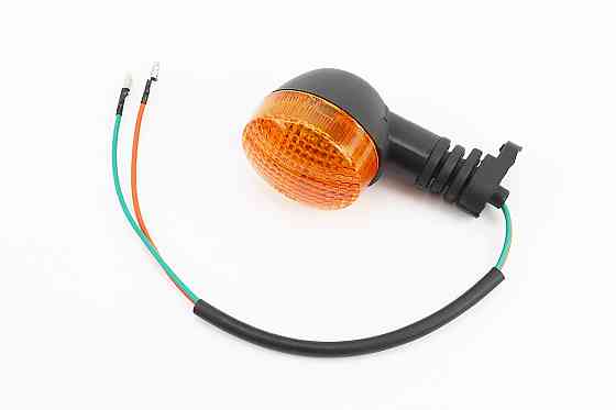 Поворот круглий "середній" (помаранчеве скло) (середня якість) Київ