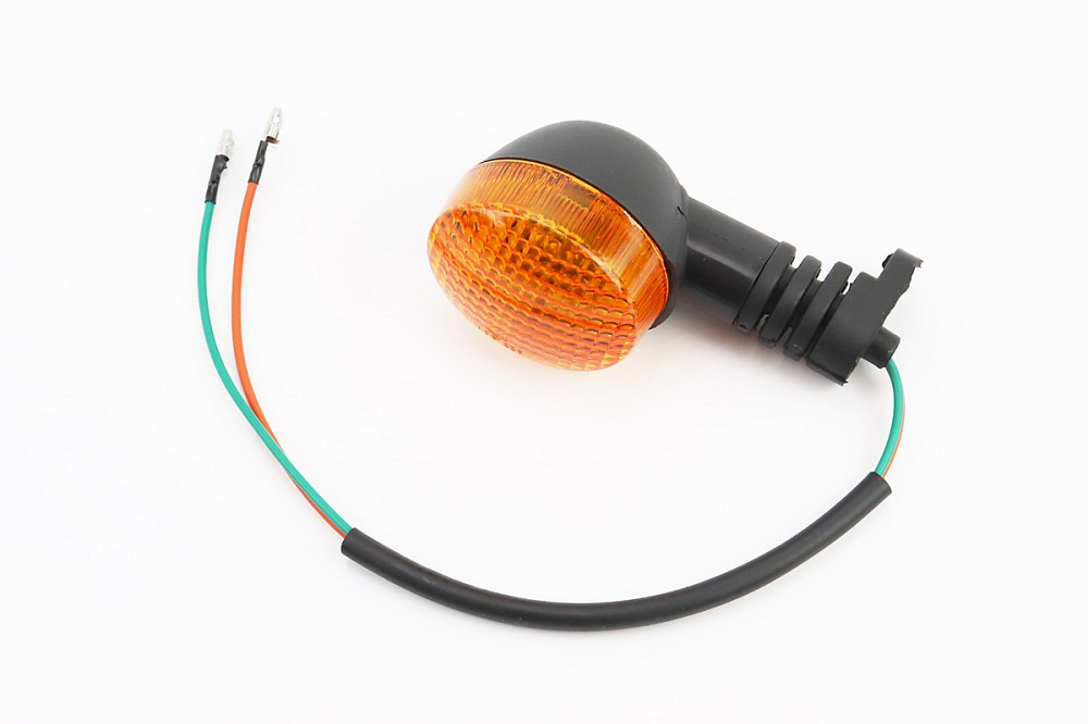 Поворот круглий "середній" (помаранчеве скло) (середня якість) Київ - фото 1