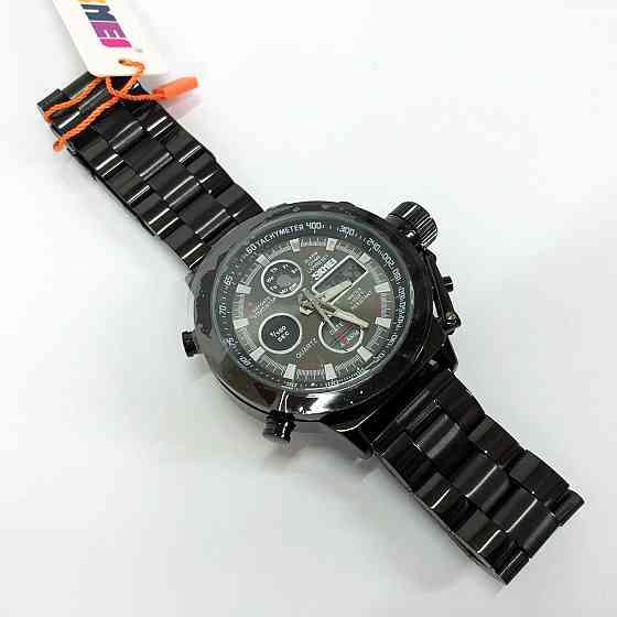 Класичні годинники на руку для чоловіків SKMEI, Красиві чоловічі наручні кварцові годинники BF-11 Івано-Франківськ