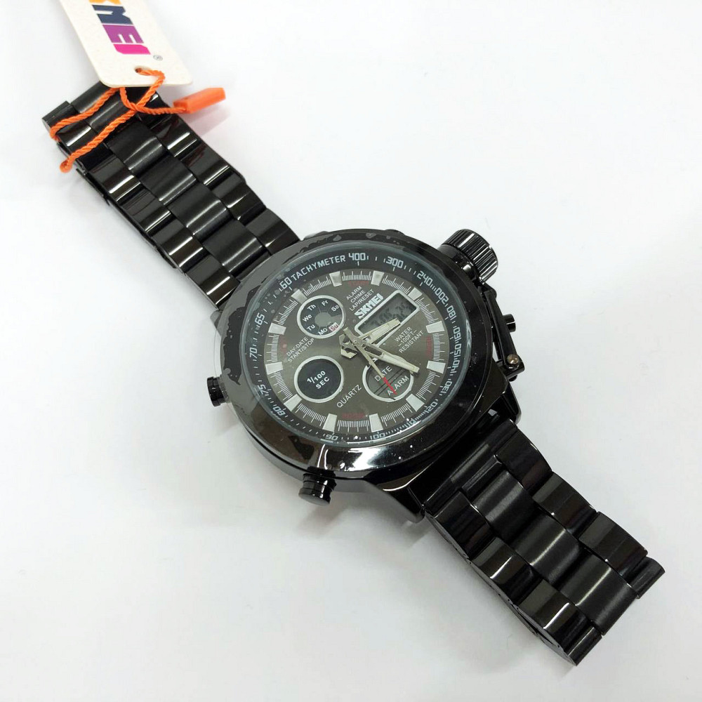 Класичні годинники на руку для чоловіків SKMEI, Красиві чоловічі наручні кварцові годинники BF-11 Івано-Франківськ - фото 4