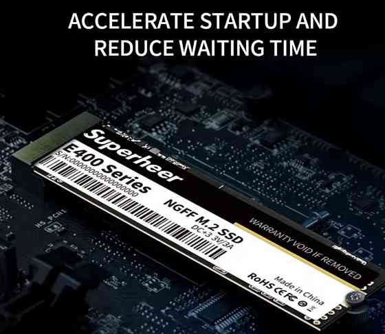 Новий SSD 1TB Superheer SSD накопичувач E400 550mb/s M2 1000mb NVme. Харків