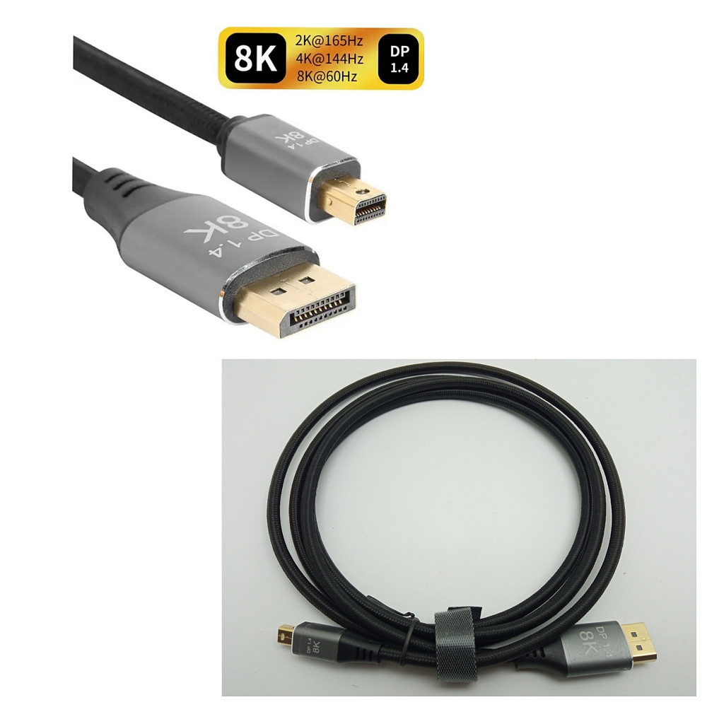 Кабель Mini DisplayPort – DisplayPort 2м Луцьк - фото 2