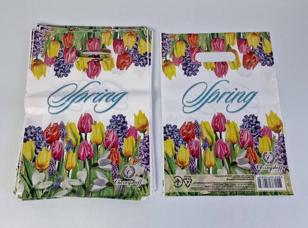 Пакеты с вырубной ручкой (22*30)п 