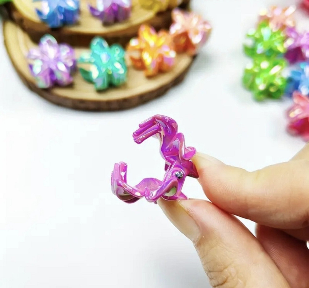 Комплект заколок квітки 20 шт (2,5 см) Сміла - фото 3