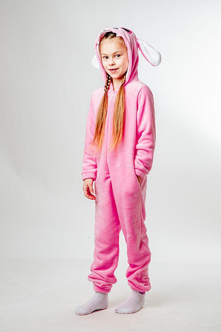 Детская пижама-кигуруми детский и подростковый Ангел, розовый, пижама топ 122 Киев - изображение 1