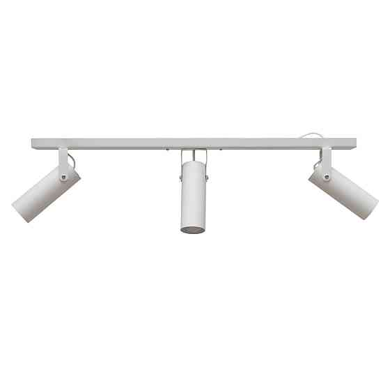 Светильник потолочный спот поворотный MSK Electric Focus под три лампы Е27 белый  NL 14050-3 WH Одесса