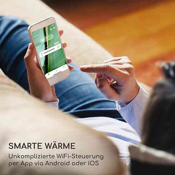 Настінний інфрачервоний нагрівач для патио Heatbell IPX4 800/1200/2000 Вт на відкритому повітрі білий Рівне