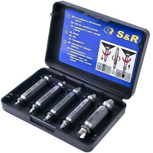 Набір екстракторів S&R Meister 5 шт (111400005) Коломыя