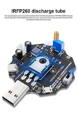 Регульована електронна навантажувальна USB-65Вт Atorch Київ