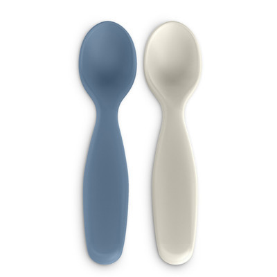 Набор детской посуды Suavinex Go natural, ложек, серо-голубой, 2 шт. (308048) Винница - изображение 2
