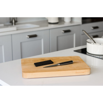 Кухонний ніж KitchenAid Coreline універсальний з захисним чохлом, 11 см (KOG45TSSOHOBA) Вінниця - фото 5