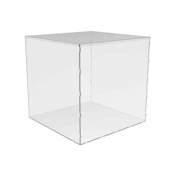 Коробка акриловая EKOSTAR 500х500х500 с крышкой Киев