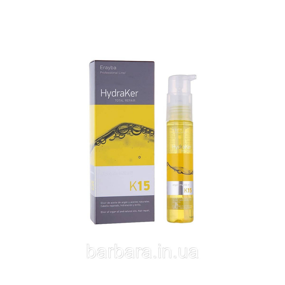 Масло для волос  Erayba HydraKer K15 Argan Mystic Oil Киев - изображение 2