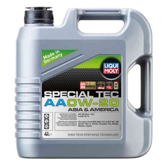 LIQUI MOLY Синтетична моторна олива - SPECIAL TEC AA 0W-20 4л. Киев