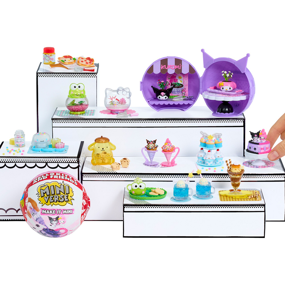 Ігровий набір Miniverse серії Sanrio S2 – Створи стиль разом з Хеллоу Кітті та друзями Дніпро - фото 8