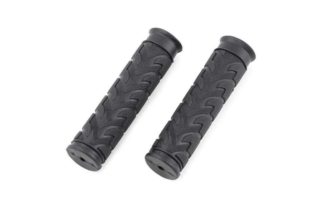 Ручки руля велосипедные (черная, елочка) Мукачево - изображение 1