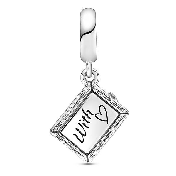 Серебряный шарм Пандора  