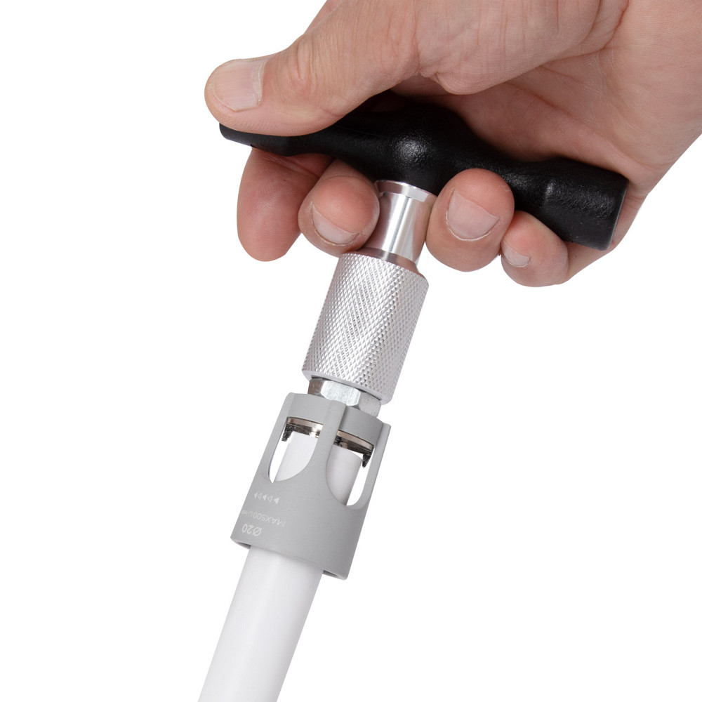 Універсальний набір Thermo Alliance для зняття фаски та калібрування м/п труби d16-20 STD-406 Київ - фото 9