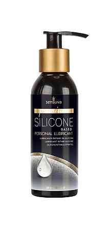 Силіконова змазка Sensuva Premium Silicone (125 мл), без гліцерину, парабенів і ментолу Sex Aura Київ