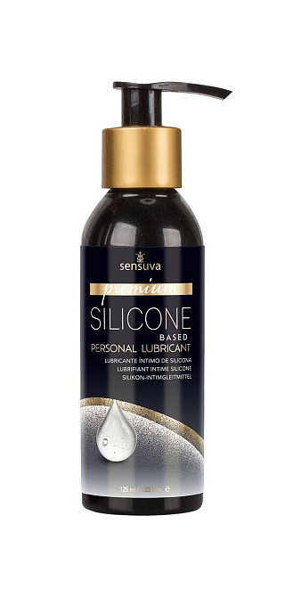 Силіконова змазка Sensuva Premium Silicone (125 мл), без гліцерину, парабенів і ментолу Sex Aura Київ - фото 1