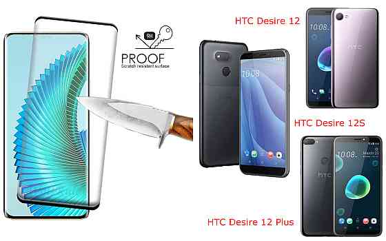 Захисне скло HyperGlass Pro для HTC Desire 12, 12S, 12 Plus – максимальна чутливість та захист Київ