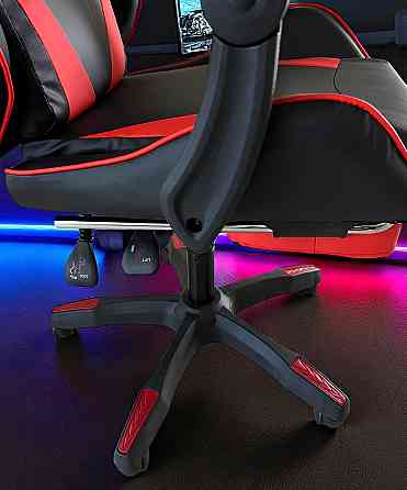 Геймерское кресло Vicotan VIP — профессиональный комфорт в чёрно-красном дизайне Львов
