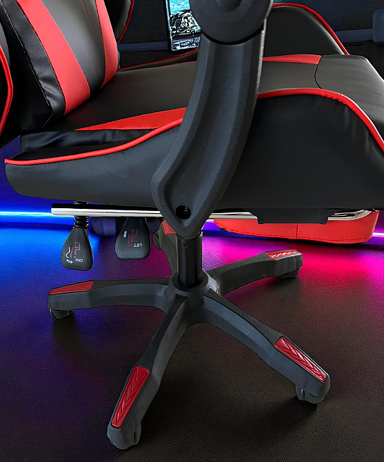 Геймерське крісло Vicotan VIP — професійний комфорт у чорно-червоному дизайні Львів - фото 6