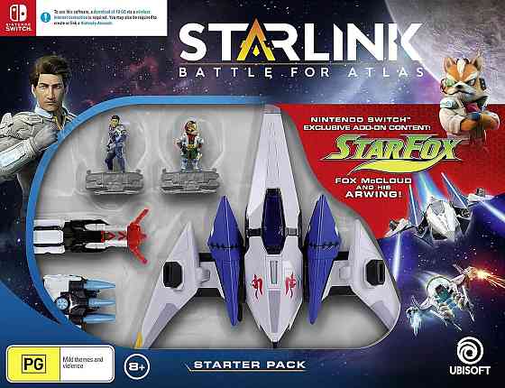 Игра Starlink Battle for Atlas для Nintendo Switch, стартовый игровой набор с пилотами, звездолетом  Киев