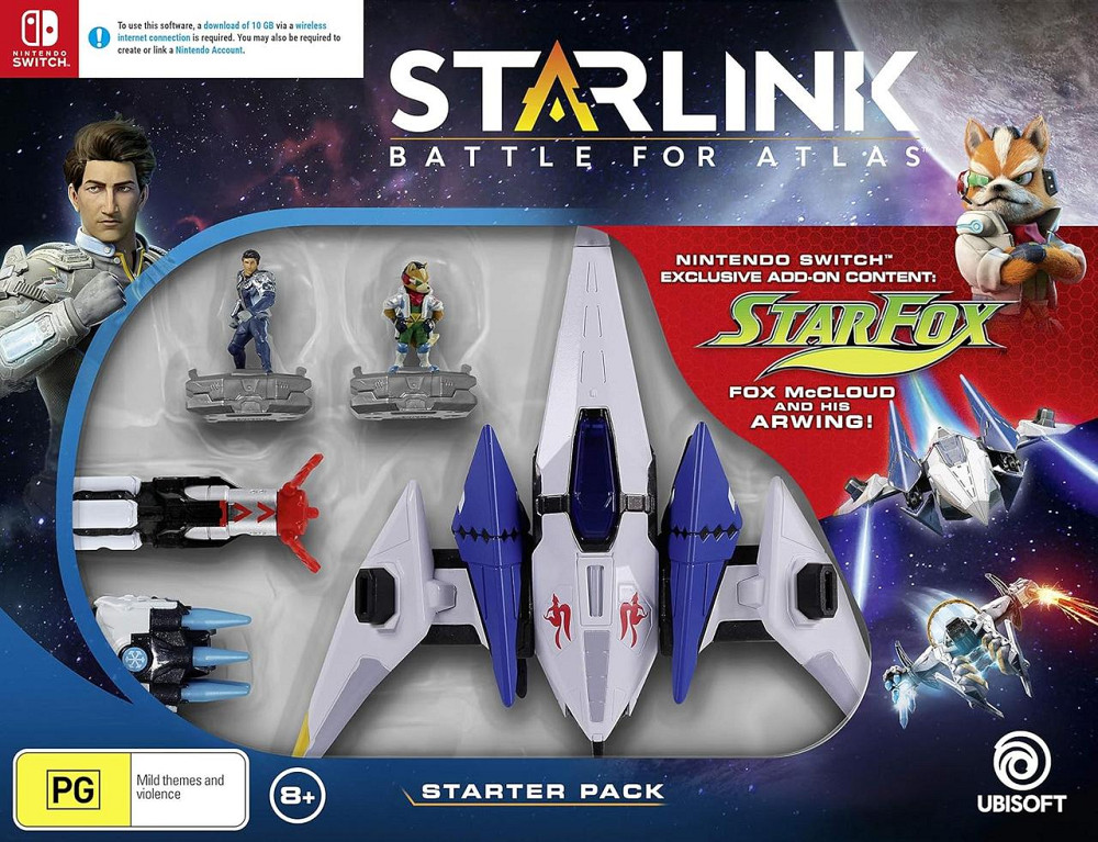 Гра Starlink Battle for Atlas для Nintendo Switch, стартовий ігровий набір з пілотами, зорельотом і зброєю Київ - фото 1