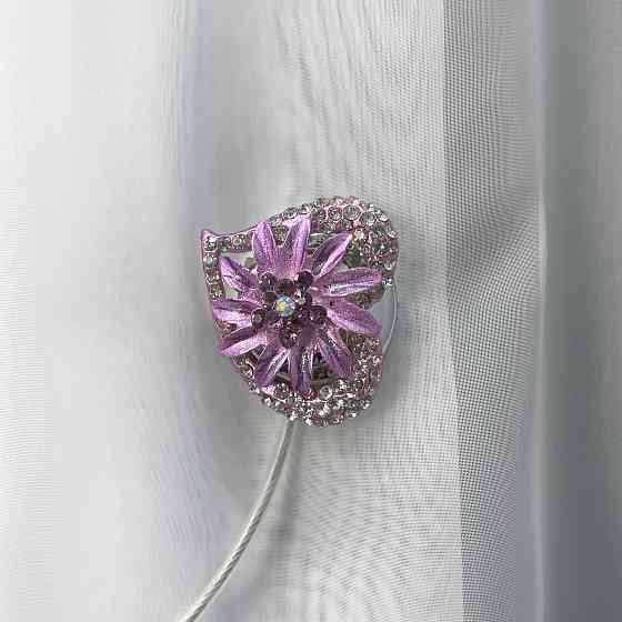 Магніти для штор та гардин "Amour" набір 2 шт Бузковий (81-244) Київ