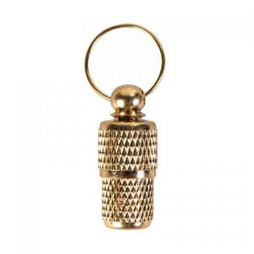 Медальйон-адресник Trixie для собак золотий метал Київ