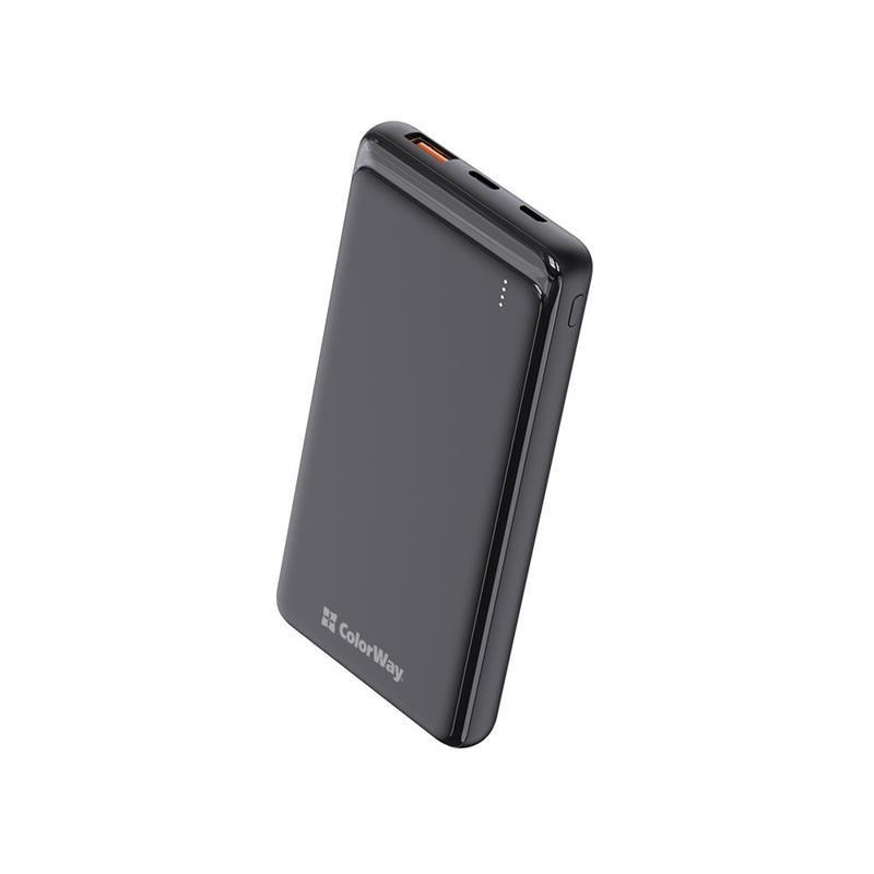 Універсальна мобільна батарея ColorWay Slim PD 10000 mAh Black (CW-PB100LPG3BK-PD) ( 21209 ) Харків - фото 3