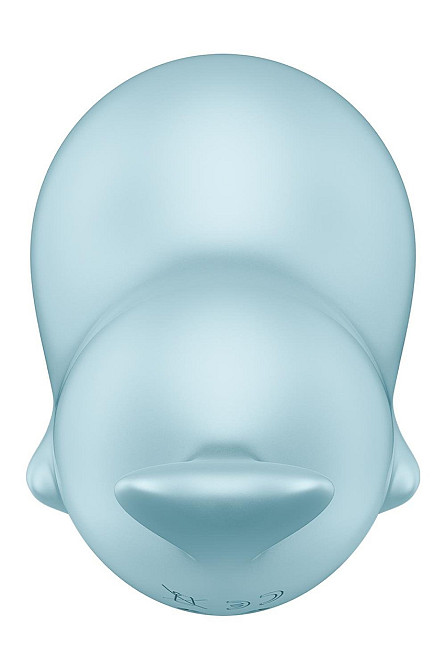 Вакуумный стимулятор Satisfyer Sassy Seal с вибрацией, голубой, 9.5 см Sex Aura Киев - изображение 3
