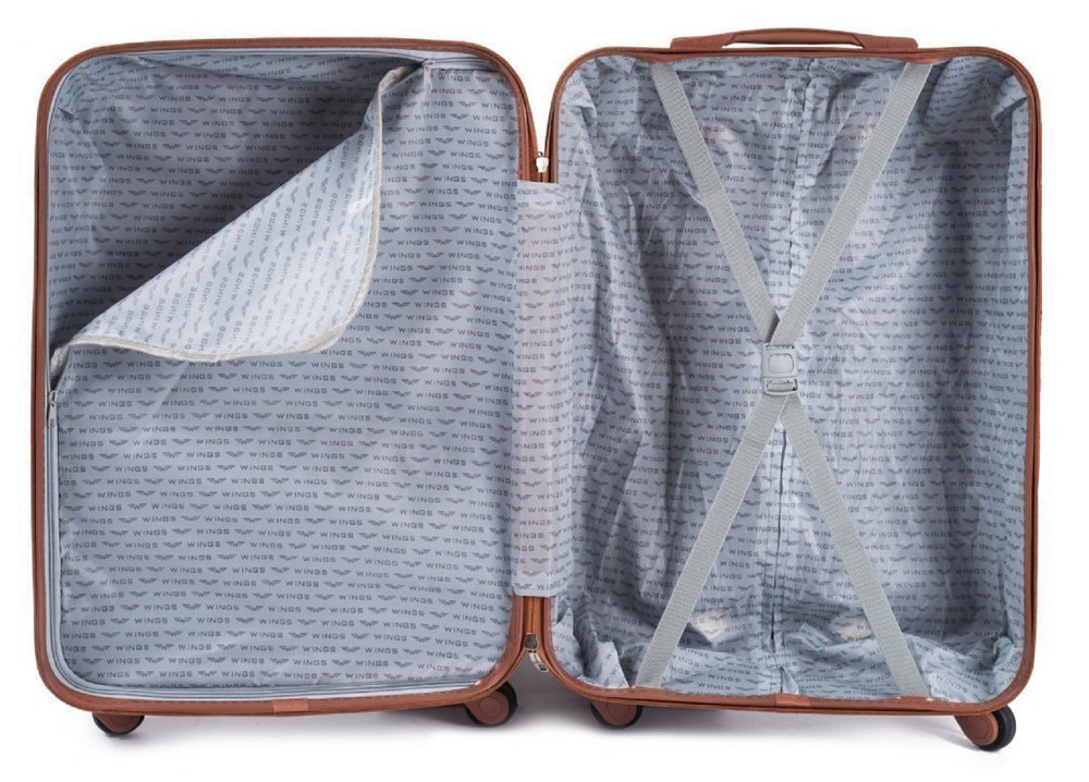 Валіза пластикова WINGS 402 мікро графіт Київ - фото 4