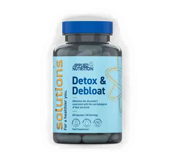 Комплекс для підтримки травлення Applied Nutrition SOLUTIONS DETOX & DEBLOAT 60 CAPS Луцьк