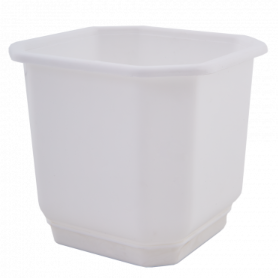 Вазон Дама з підставкою 8*8см білий Алеана Житомир - изображение 1