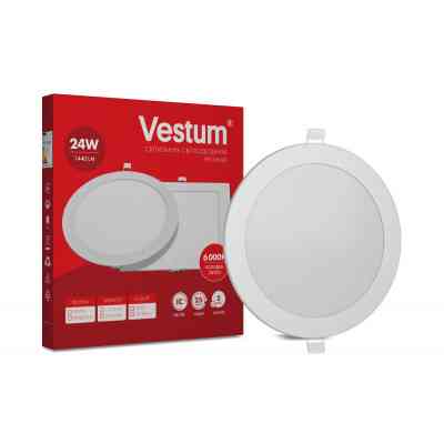 Светильник Vestum LED 24W 6000K 220V (1-VS-5106) Винница