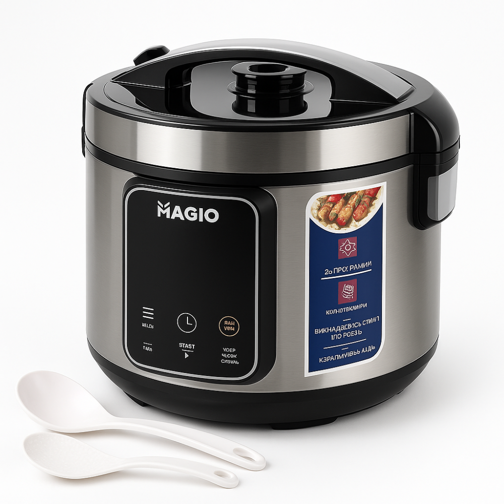 Мультиварка 5 л, Бюджетна мультиварка, Практична мультиварка пароварка 5 л MQ-86 Львів - фото 17