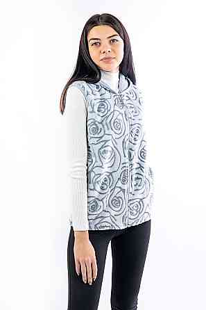 Жилет женский теплый с капюшоном, велсофт топ 60 Киев