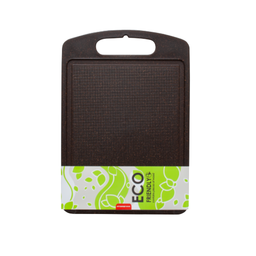 Дошка кухонна 30*20 см пластик коричневий W168028 Eco Wood Алеана Житомир - фото 1