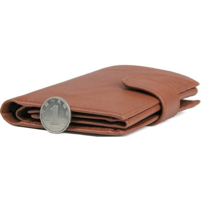 Портмоне Vintage З натуральної шкіри Коричневе (14534) Вінниця - фото 12