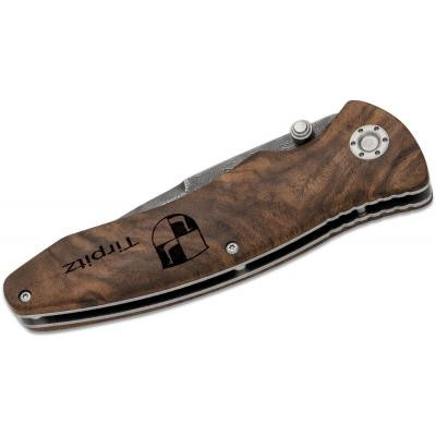 Ніж Boker Tirpitz-Damascus Wood (110192DAM) Вінниця - фото 2