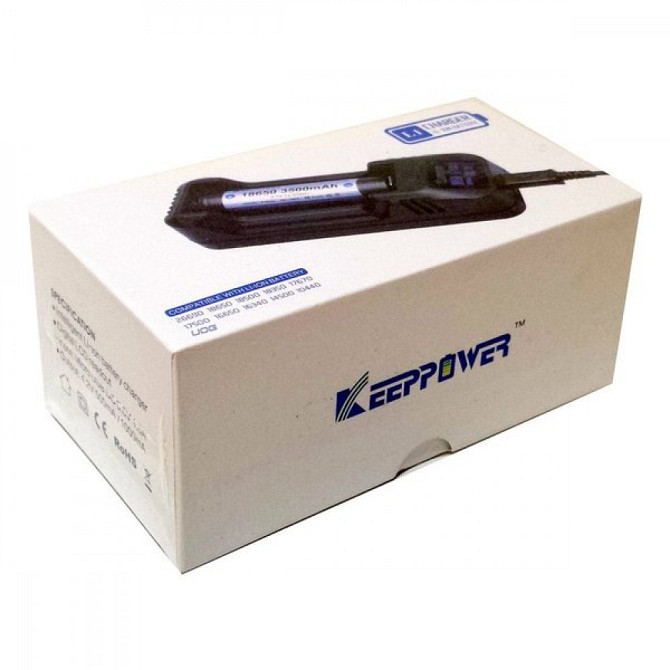 Зарядное устройство Keeppower L1 LCD USB (1А) для аккумуляторов Винница - изображение 7