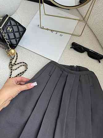 Женская базовая короткая юбка-шорты турецкая костюмка Одесса