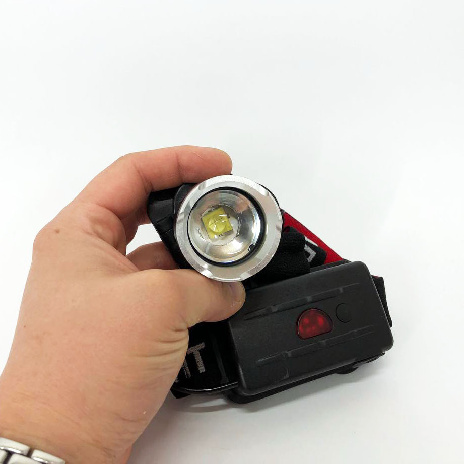 Налобный фонарь для автомеханика X-Balog, Мощный фонарь на голову Компактный налобный PU-12 Львов - изображение 8