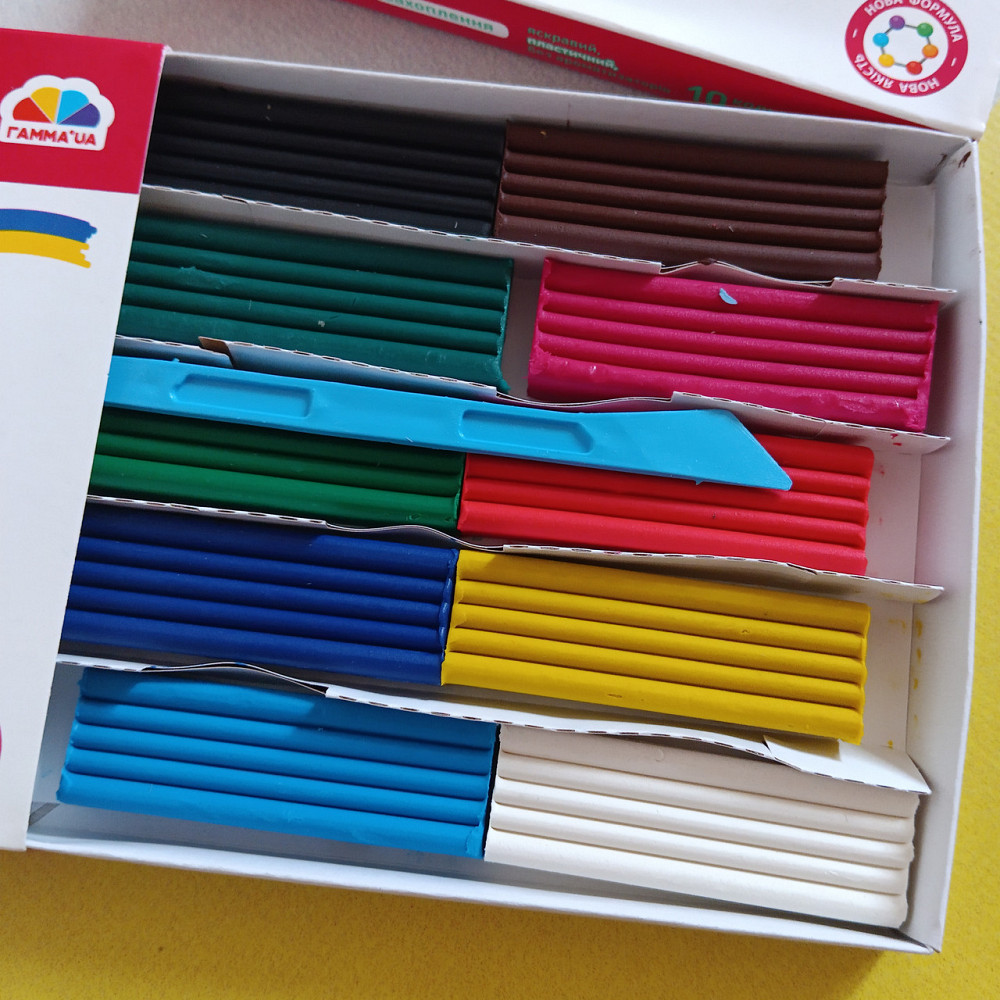 Пластилин 10 цв. Киев - изображение 1