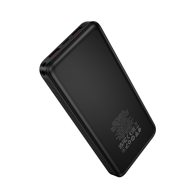 Павербанк 10000 mAh HOCO J154 Victorious 22.5W+PD20W быстрая зарядка черный power bank повербанк Одесса - изображение 9