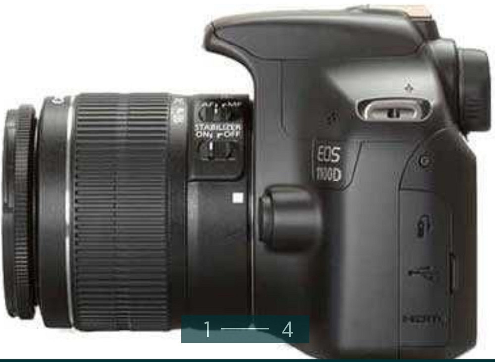 Фотоаппарат Зеркальный: Canon EOS 1100D Kit 18-55mm Харьков - изображение 4
