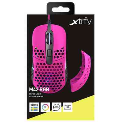 Мишка Xtrfy M42 RGB Pink (XG-M42-RGB-PINK) Вінниця
