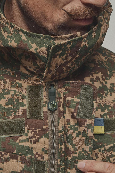 Военная летняя мужская куртка хищник тактическая полевая куртка рип стоп с капюшоном для военнослужащего Львов - изображение 4